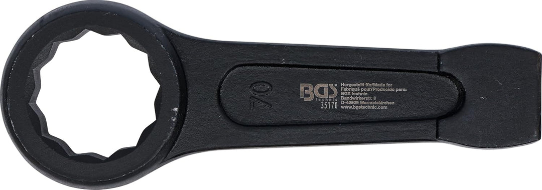 BGS 35170 | Schlag-Ringschlüssel | SW 70 mm Schlüsselweite: 70 mm, Schlüsselweite: 70 mm