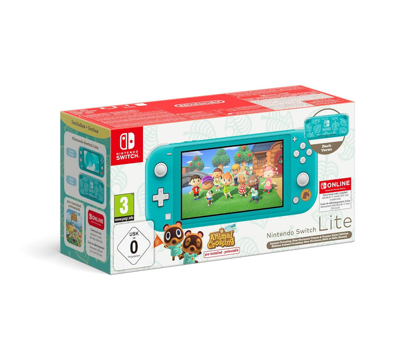 Nintendo Switch Lite Animal Crossing: New Horizons Nepp-und-Schlepp-Edition Switch Online 12-monatig