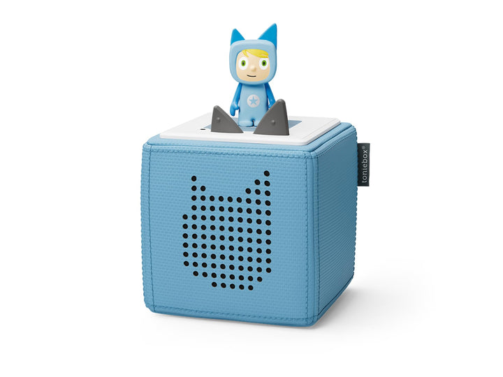 tonies Toniebox Starter Set inkl. 1 Kreativ Figur – Audioplayer für Hörbücher und Lieder für Kinder,