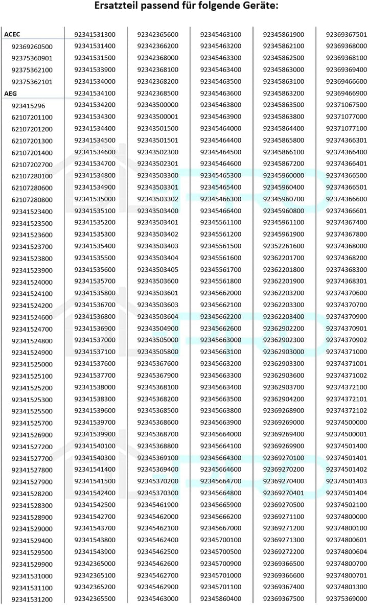 DL-pro Gefrierfachtür 47cm x 19,3cm für AEG Electrolux 2063754028 206375402 Frosterfachtür Gefrierfa