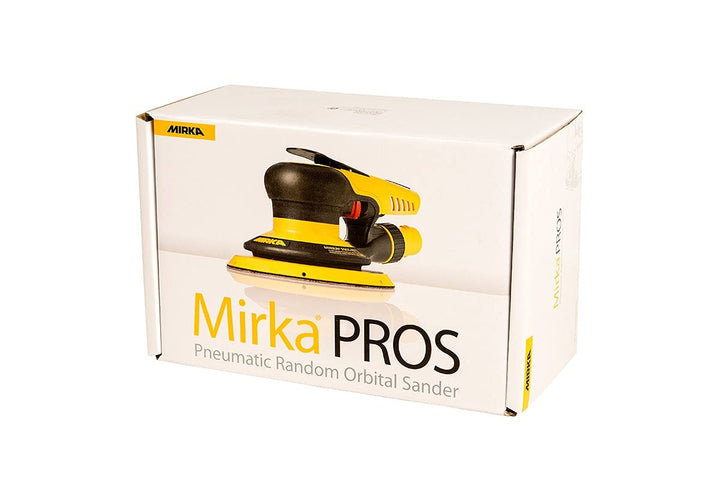 Mirka PROS 625CV / Druckluft Exzenter-Schleifer Schleifmaschine mit Zentral-Absaugung und Klett / fü