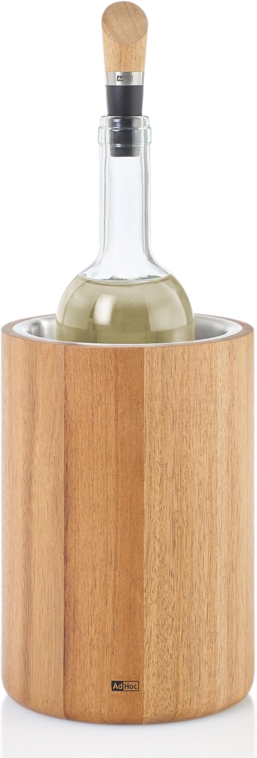 AdHoc WK30 Flaschenkühler für Wein, Sekt, Champagner VINE | für alle Arten von Getränkeflaschen geei