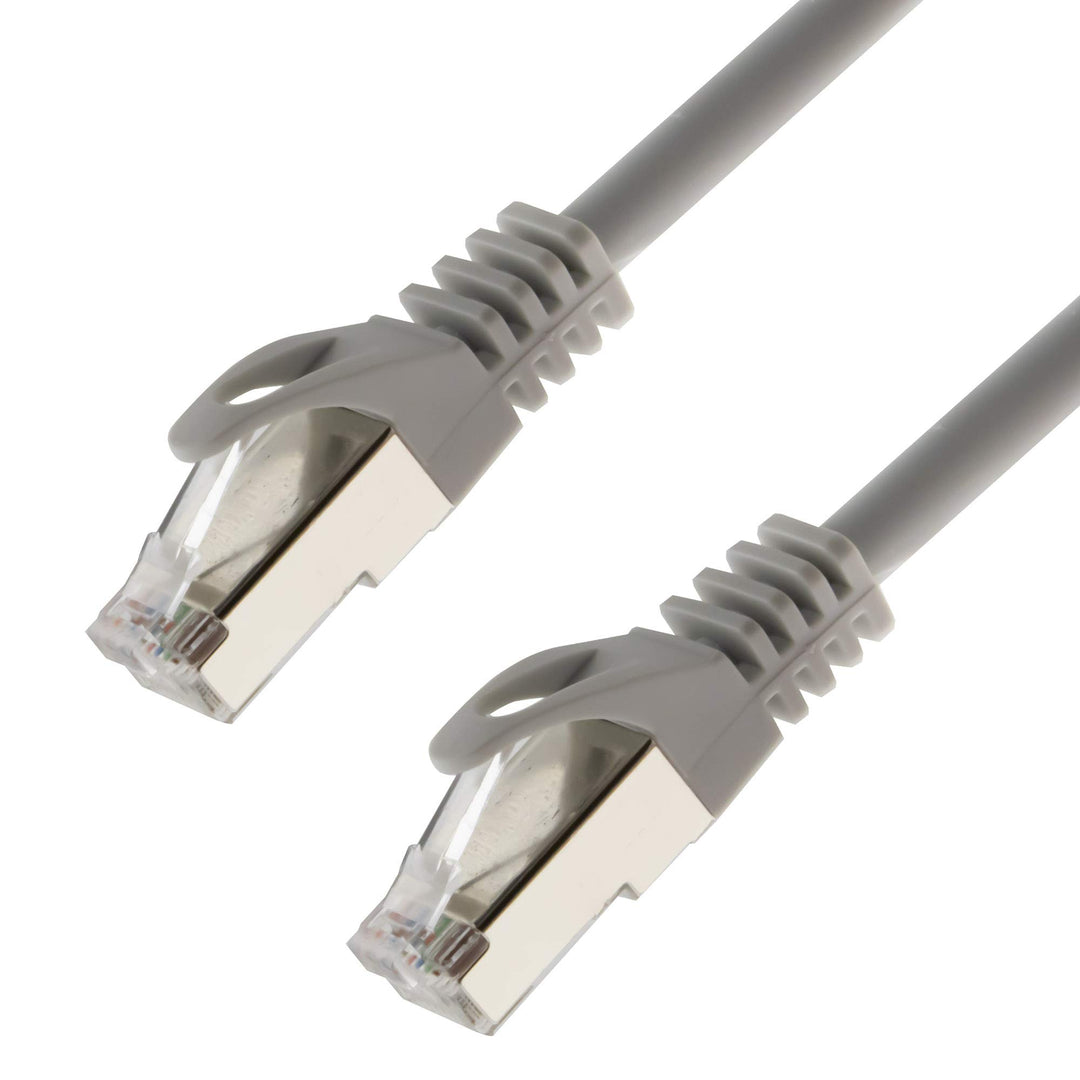 Netzwerkkabel S/FTP PIMF Cat. 7 20 Meter grau Patchkabel Gigabit Ethernet LAN DSL CAT7 Kabel 20 m gr