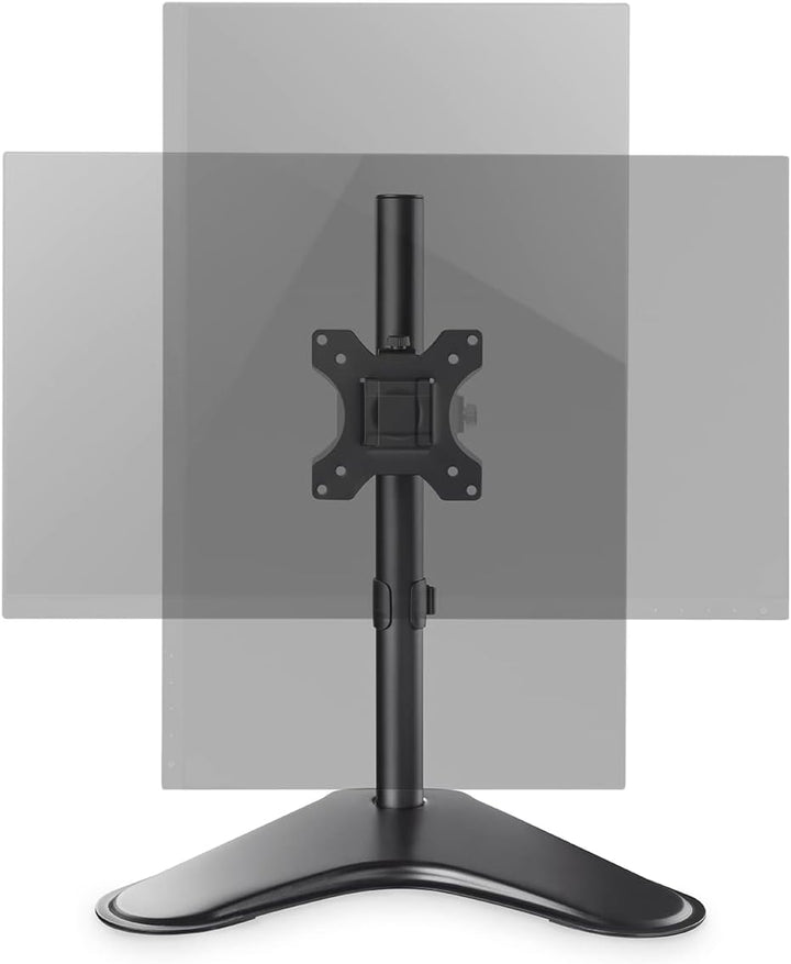 DIGITUS Monitorhalterung - Standfuss - 1 Monitor - Bis 32 Zoll - VESA 75x75, 100x100 - Schwarz, 1 Mo