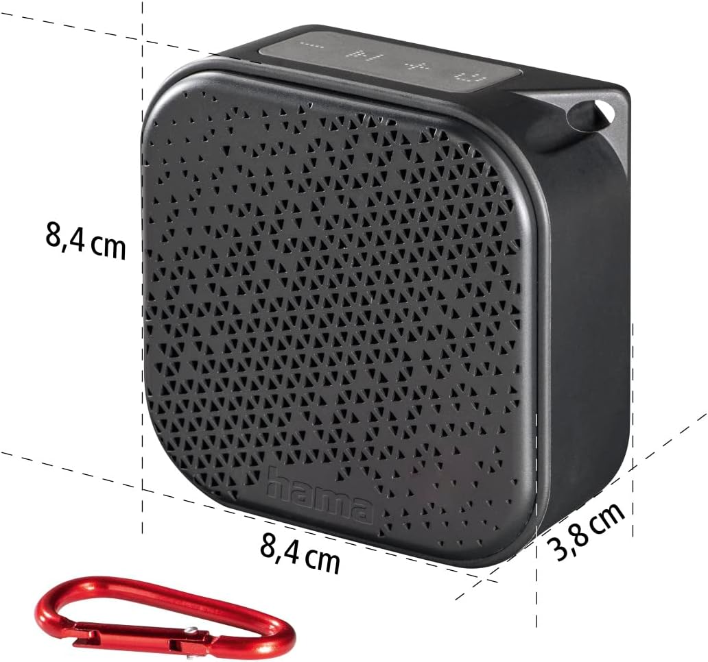 Hama Pocket 3.0 Black Wireless 3.5W Pocket Schwarz, Pocket Schwarz