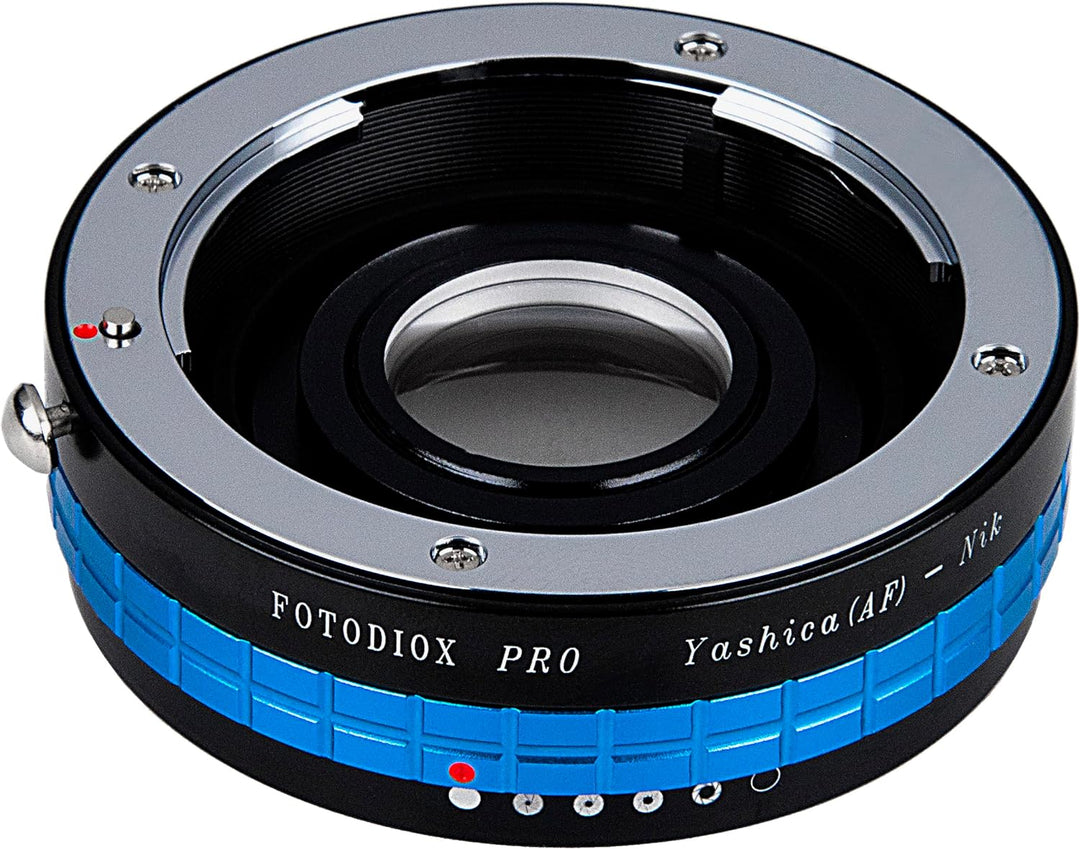 Fotodiox Pro Lens Mount Adapter - Yashica 230AF (YAF, Y230AF) Lens to Nikon SLR/DSLR Camera with Ape