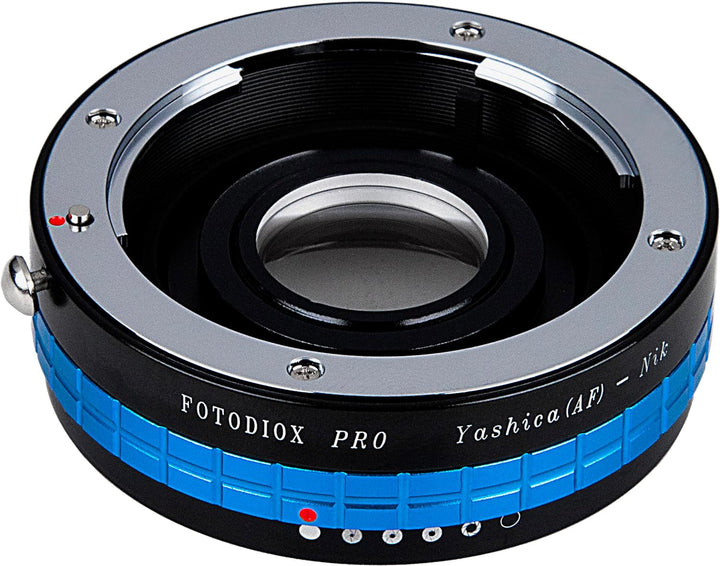 Fotodiox Pro Lens Mount Adapter - Yashica 230AF (YAF, Y230AF) Lens to Nikon SLR/DSLR Camera with Ape