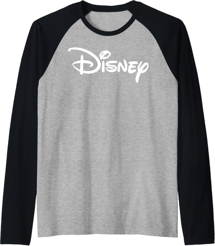 Disney hellgelbes Logo Raglan