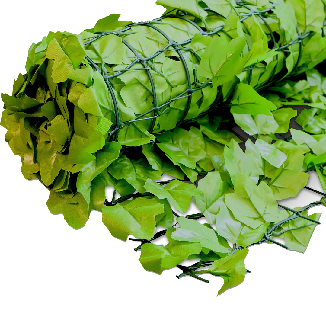 Windhager Sichtschutzhecke Wein Sichtschutz Windschutz Verkleidung für Balkon Terrasse Zaun, grün, 1
