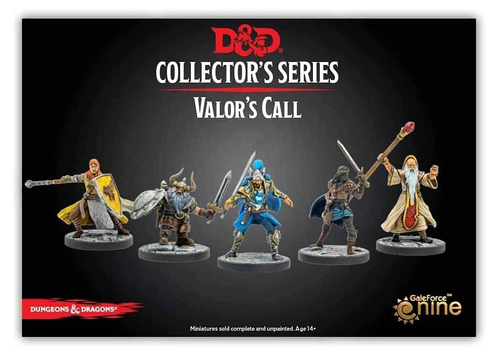 Gale Force Nine GF971133 Dungeons & Dragons: The Wild Beyond the Witchlight – Valor's Call (5 figs)
