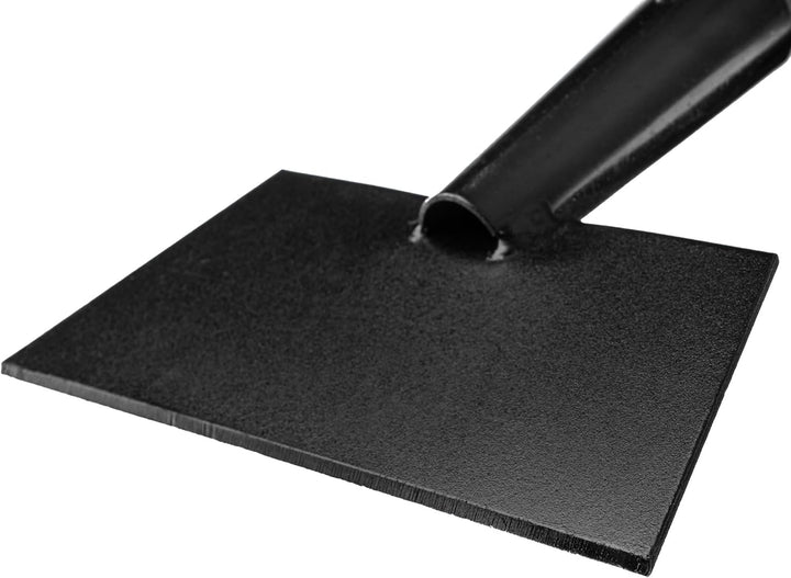 KADAX Eisstösser aus hochqualitativem Metall, Eishacker, 140 x 17 cm, Eiskratzer mit bequemem Holzst