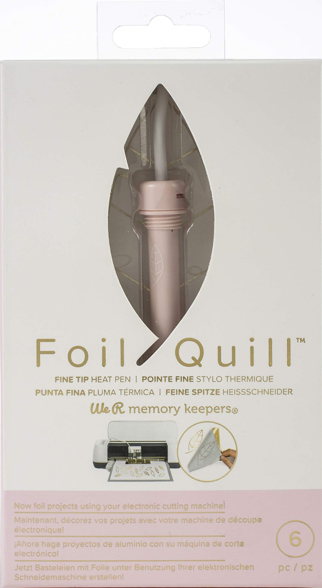 We R Memory Keepers We Quill Stift, feine Spitze, 0, 5 mm, 2019, Folien-handwerk, Mehrfarbig, 1 Stüc