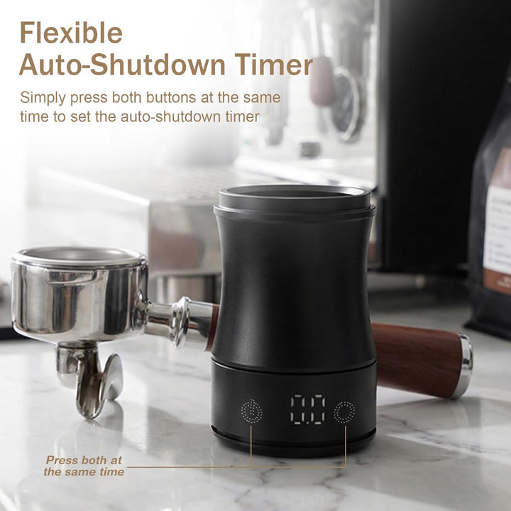 Kaffeewaage, Espresso Waage 0,1g - Digitale Kaffee Waage mit Dosierbecher, USB-C Wiederaufladbar, Ba
