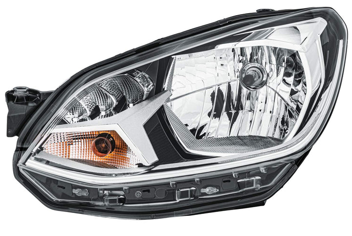 HELLA 1EL 012 644-011 FF/Halogen-Hauptscheinwerfer - links - für u.a. VW Up (121, 122, BL1, BL2) Lin