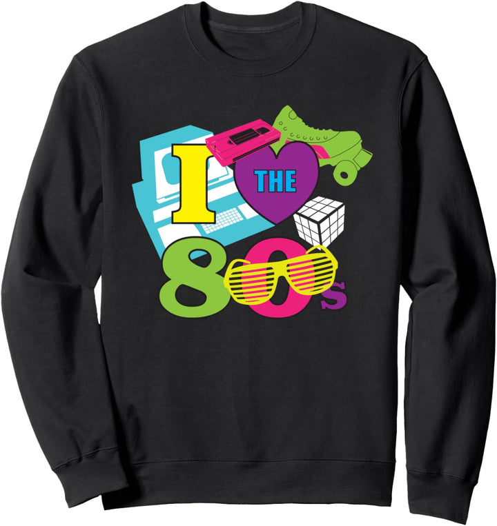 Ich liebe die Achtzigerjahre Sweatshirt