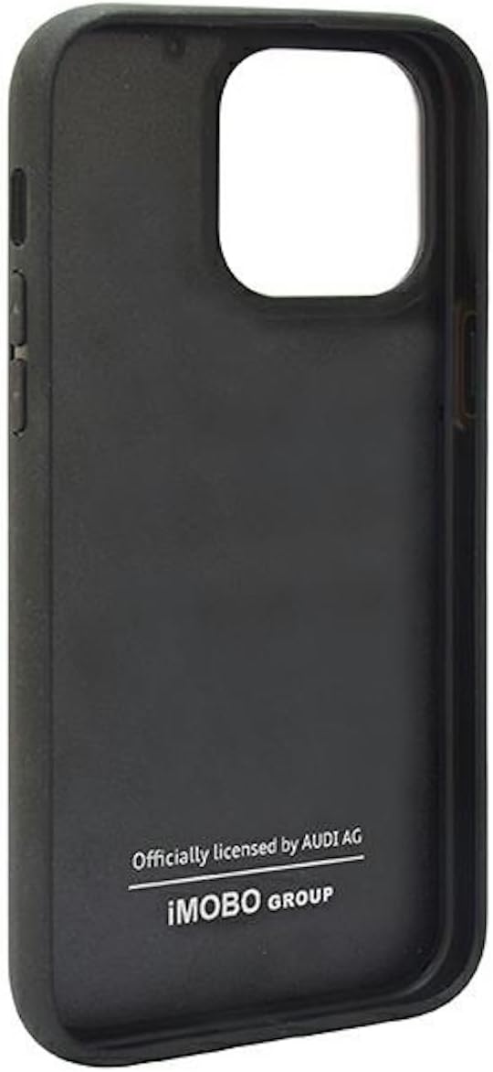Audi Sport Handyhülle - Kompatibel mit iPhone 14 Pro Max - Stossabsorbierende Hülle mit Carbon - mit