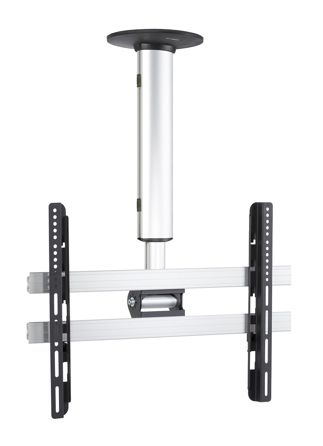 VCM Universal TV Deckenhalterung | 42-65 Zoll bis 60 kg | bis VESA bis 600x400 | höhverstelbar 50-84