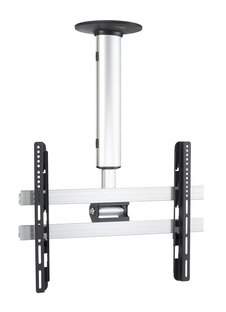 VCM Universal TV Deckenhalterung | 42-65 Zoll bis 60 kg | bis VESA bis 600x400 | höhverstelbar 50-84