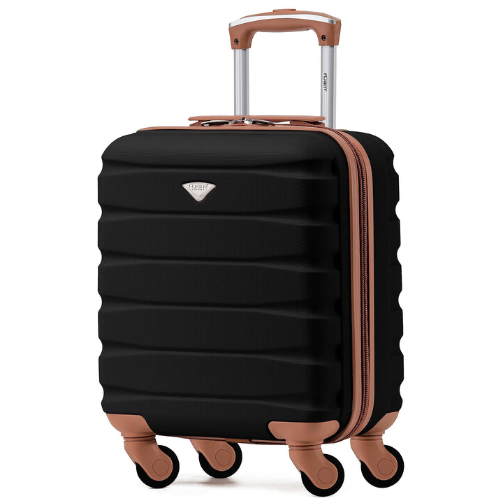 Flight Knight Leichtes, starres ABS-Handgepack mit 4 Radern, zugelassen fur uber 100 Fluggesellschaf