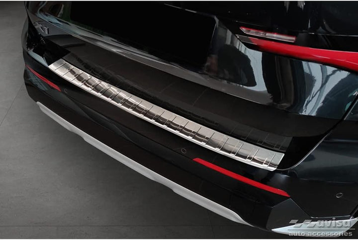 Avisa Edelstahl Heckstossstangenschutz kompatibel mit BMW X1 U11 / X1 U11 xLine 2022- 'Ribs'