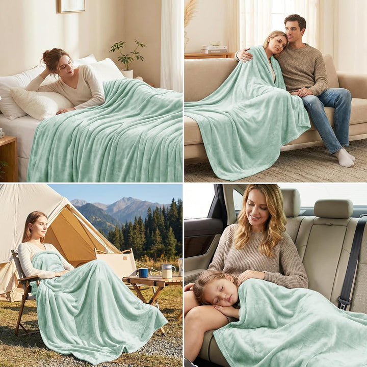 CozyLux Kuscheldecke Flauschig Decke Gross XXL 230x270 cm für 4 Jahreszeiten - Weich/Warm/Leicht Sof