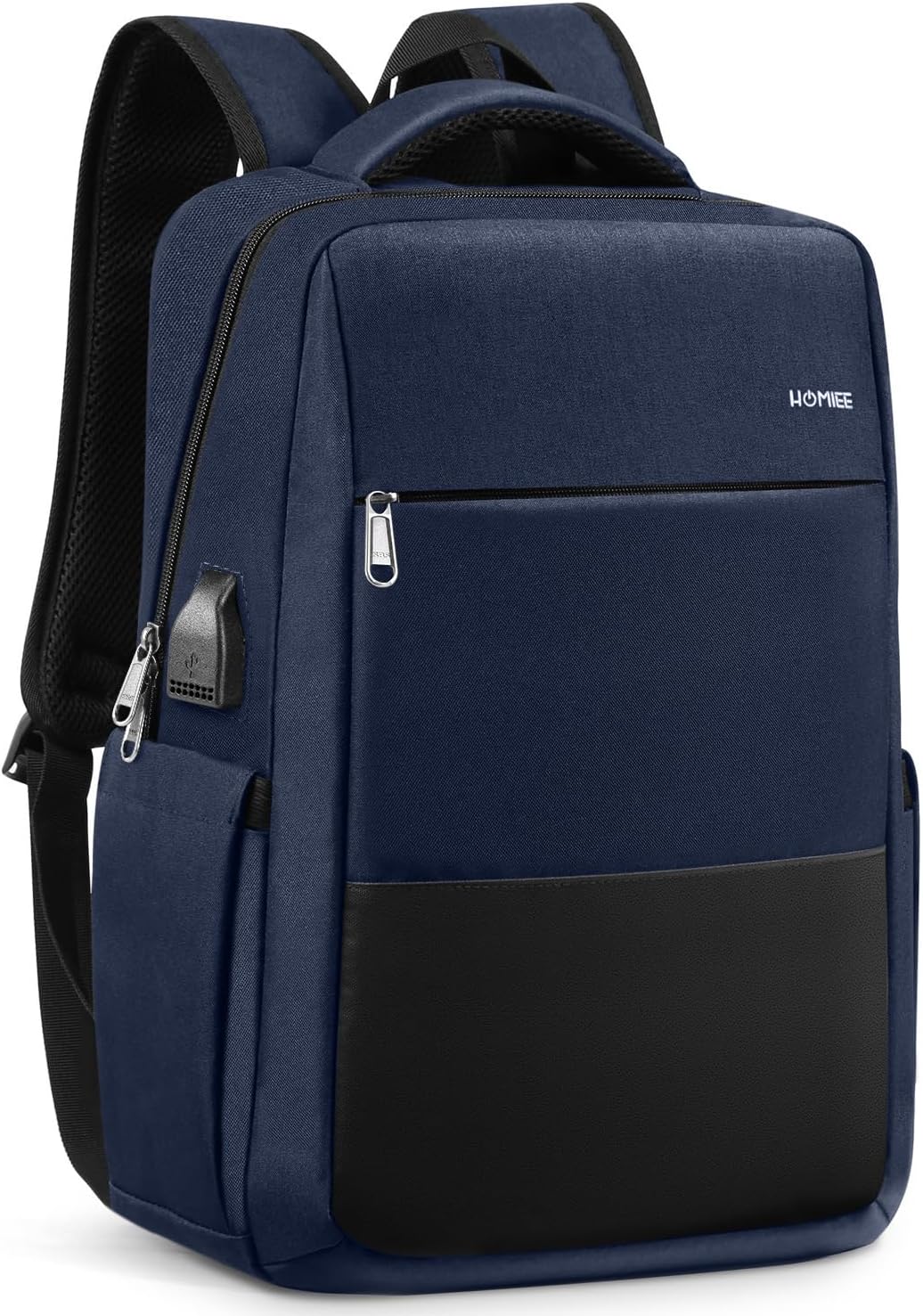 HOMIEE Rucksack Herren Laptop Rucksack Damen Wasserdicht Backpack Uni Tagesrucksack Laptoprucksack A