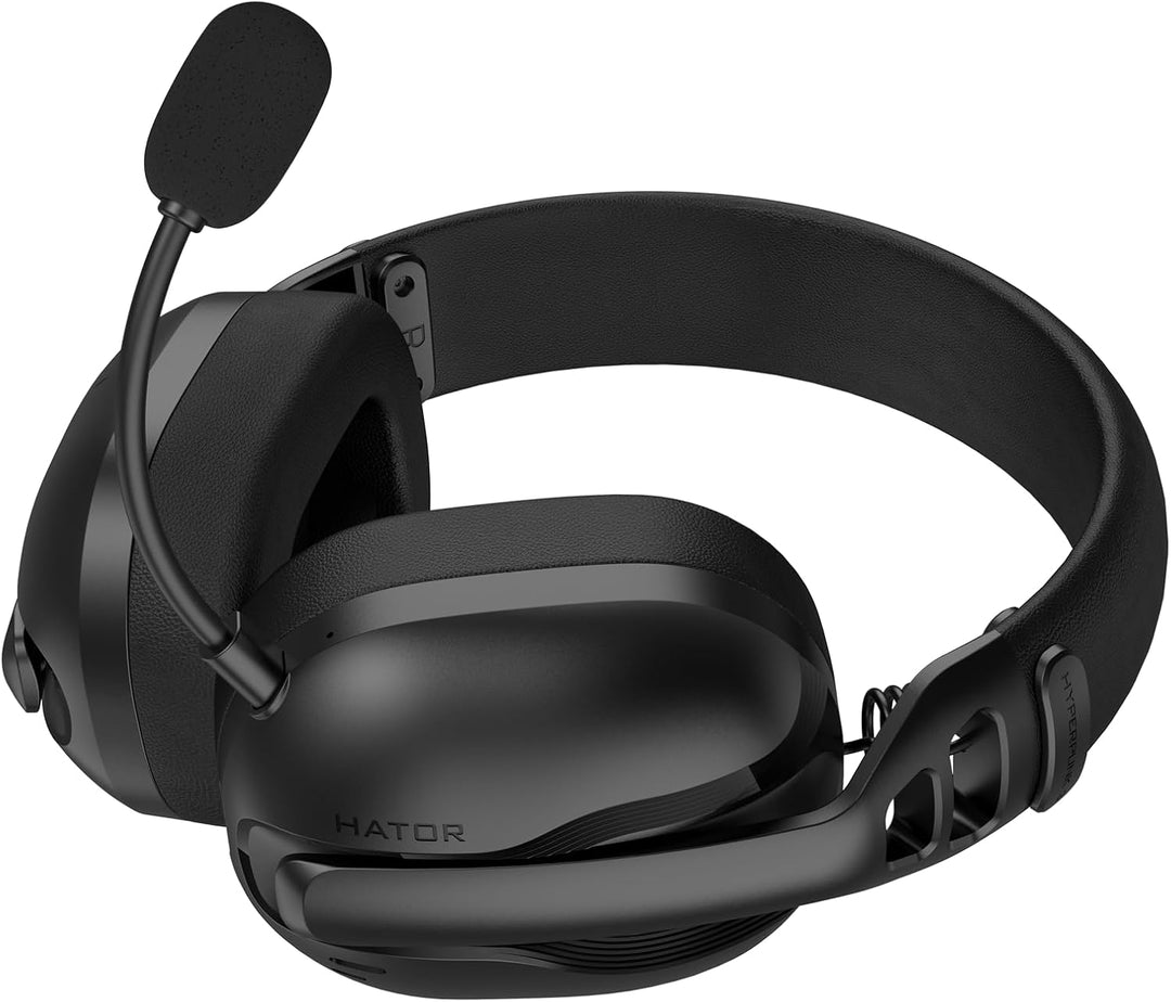 HATOR Hyperpunk 3 Wireless Gaming-Headset – Kabellos, Hi-Res Audio, Hybrid ANC, 40mm Treiber, Blueto