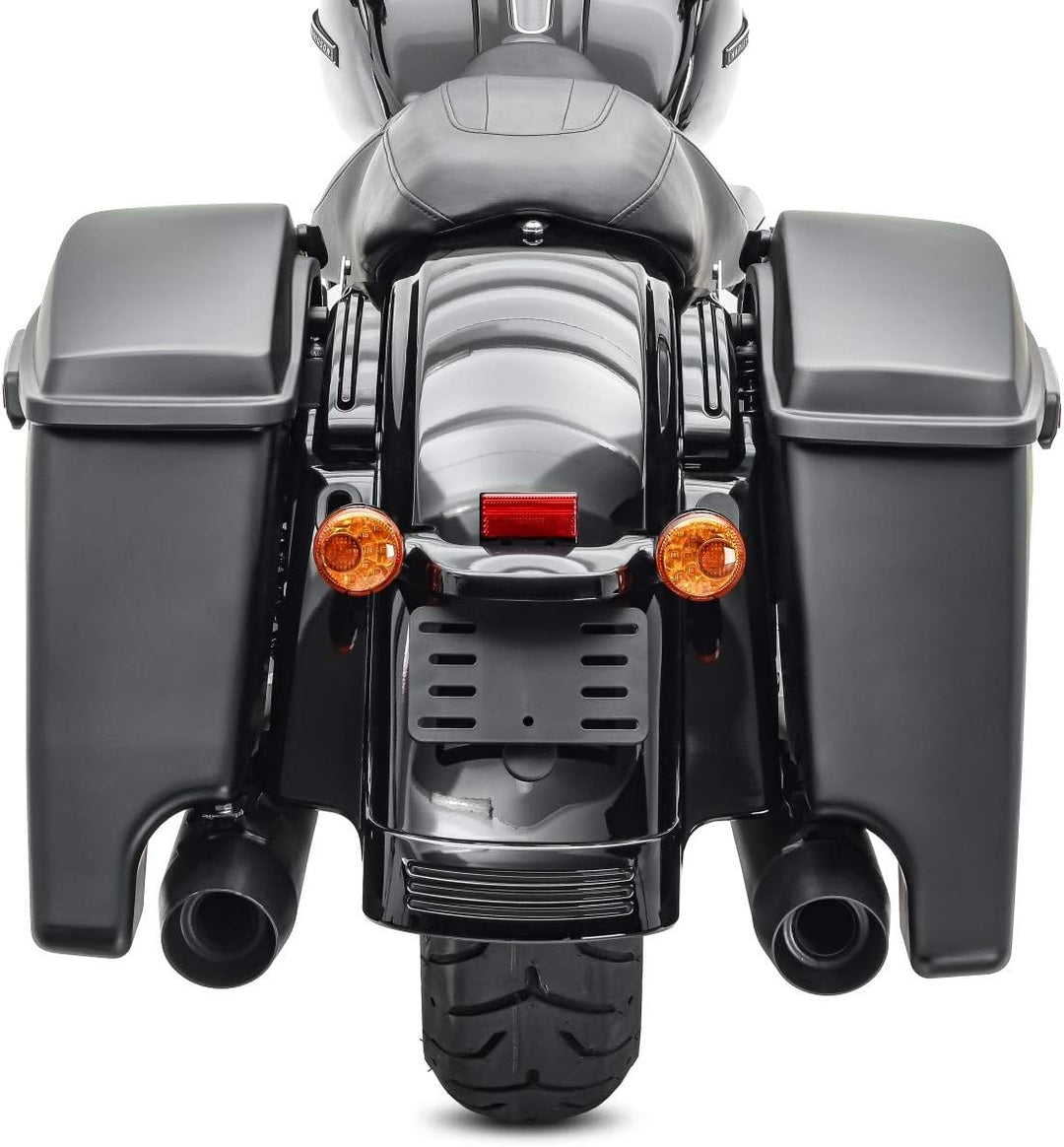 Seitenkoffer Stretched für Harley Davidson Street Glide Special 15-23 schwarz matt