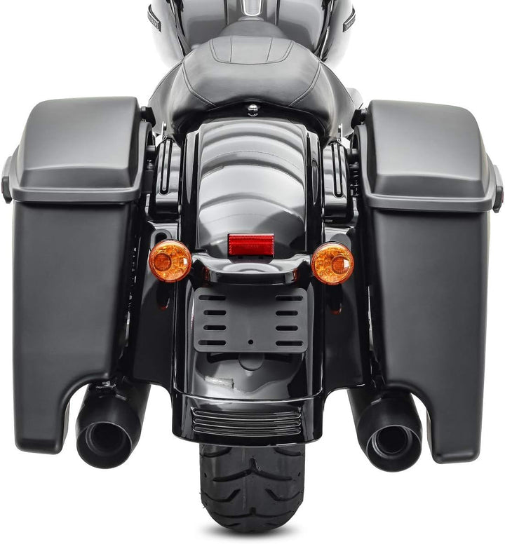 Seitenkoffer Stretched für Harley Davidson Street Glide Special 15-23 schwarz matt