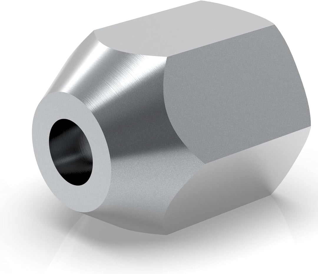 100x Verschraubung 3/8" x 24 für Bremsleitung 4,75 mm Bördel E Typ H Profi Verbinder DIN/ISO 1651 ko