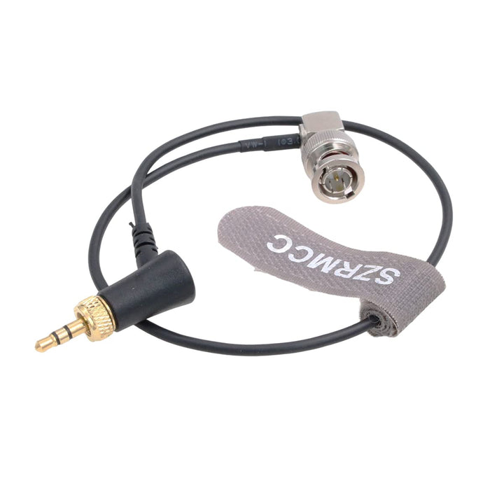 SZRMCC Timecode Kabelverriegelung 3,5 mm TRS auf BNC-Stecker für Deity TC-1 auf Blackmagic Ursa Mini
