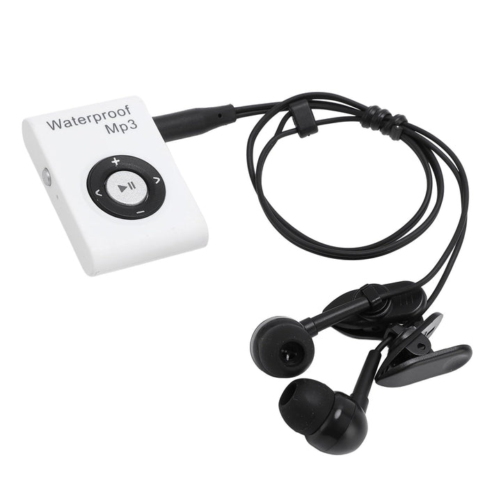 IPX8 wasserdichte MP3 Player für Schwimmen und Sport, 8 GB Unterwasser Audio-Player mit Kopfhörern,