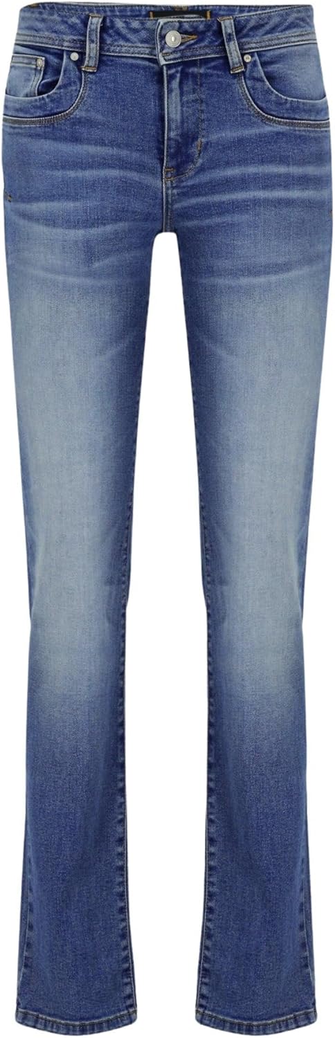 LTB Damen Jeans Vilma Bootcut - Blau - Zayla Wash W26-W34 Baumwolle Stretch 25W / 32L Angellis Wash
