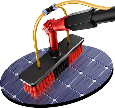 Waschbürste mit Teleskopstiel 7 Meter ausziehbar zur Reinigung von Solaranlage Terrassenüberdachung