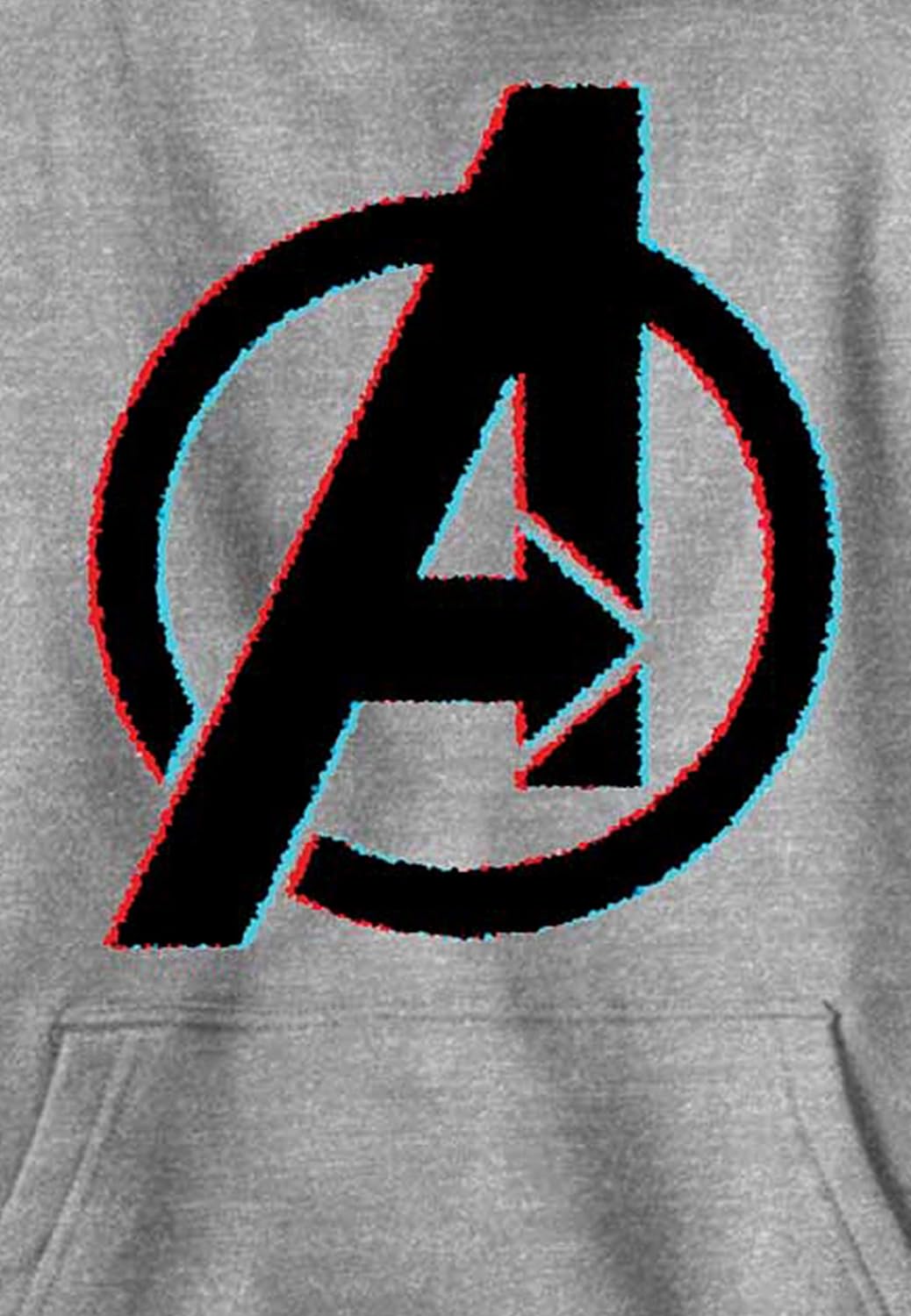 Marvel Jungen Avengers Classic Avenger 3d Kapuzenpulli, Athletisch Heather, XL