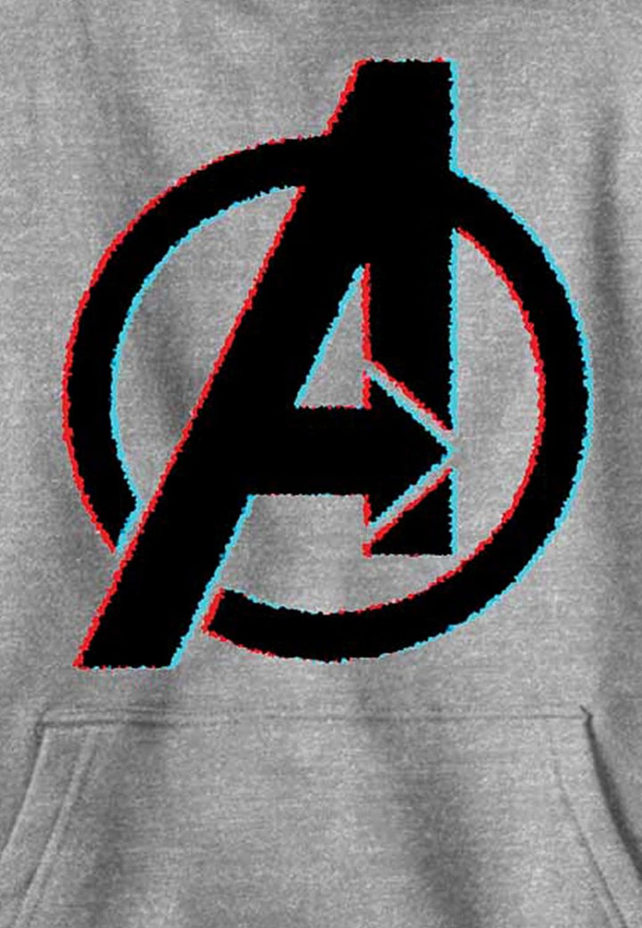 Marvel Jungen Avengers Classic Avenger 3d Kapuzenpulli, Athletisch Heather, XL
