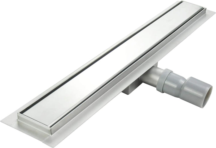 Duschrinne 100 cm Bodenablauf Duschablauf aus Edelstahl sehr flach Grössen 50cm – 120cm Model R1 Ran