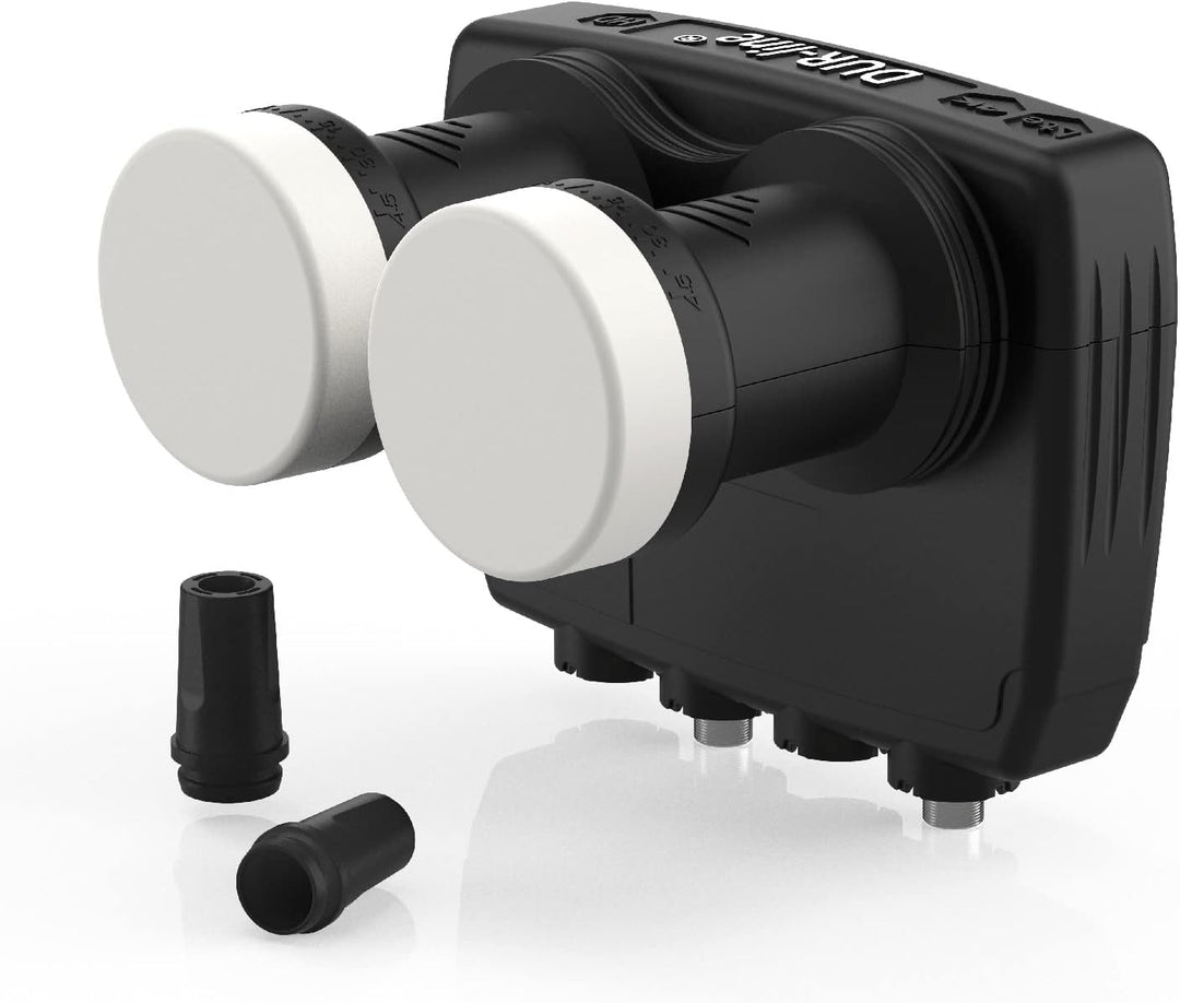DUR-line 6° Monoblock Twin LNB - Astra 19,2°E + Hotbird 13°E - 2 Teilnehmer & 2 Satelliten (MB6-TW)