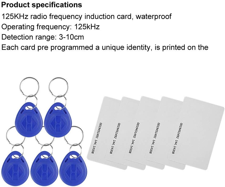 OBO HANDS Vollständiger Satz RFID Tür Zugangskontrollsystem Kit mit Multifunktions Electric Magnetve
