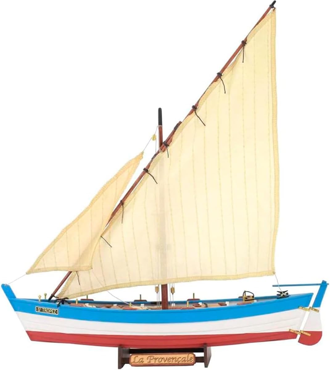 Artesania Latina - Holzmodellschiff - Französische Fischerboot La Provençale - Modell 19017-N, Masss