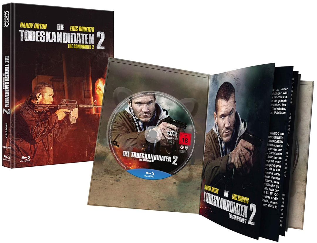 Die Todeskandidaten 2 - The Condemned uncut - limitiertes Mediabook Cover D, Blu-ray