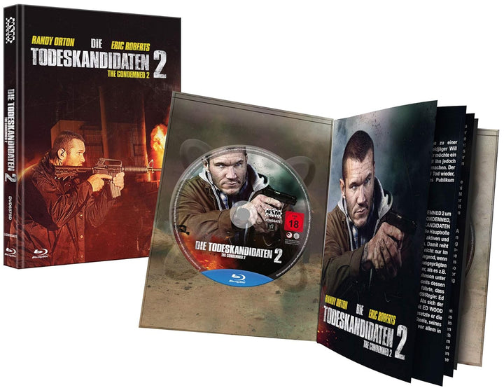 Die Todeskandidaten 2 - The Condemned uncut - limitiertes Mediabook Cover D, Blu-ray