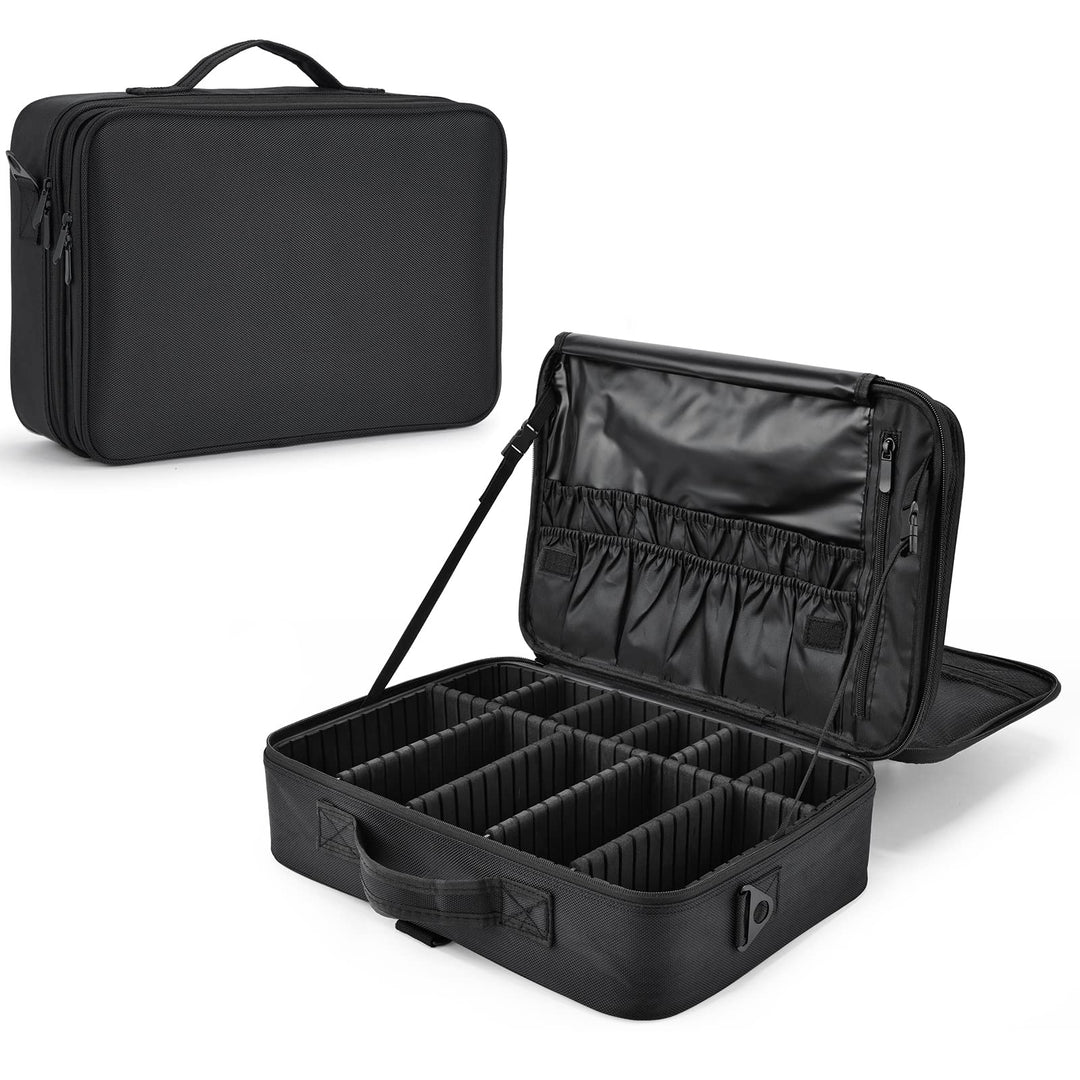 Make up Koffer Kosmetikkoffer Make up Tasche Gross Kosmetiktasche Schminktasche Schminkkoffer Make u