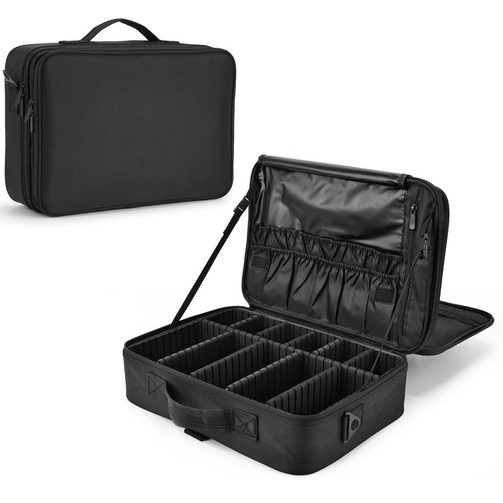 Make up Koffer Kosmetikkoffer Make up Tasche Gross Kosmetiktasche Schminktasche Schminkkoffer Make u