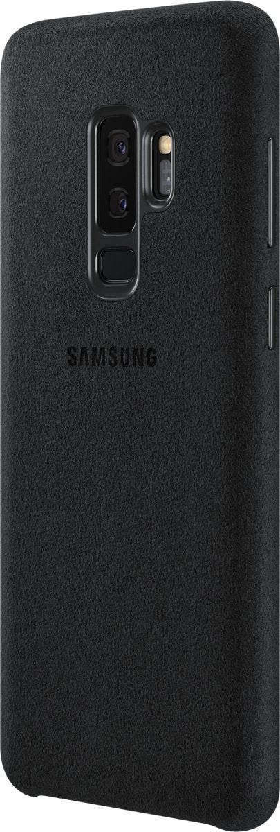 Samsung Alcantara Cover (EF-XG965) für das Galaxy S9+, Schwarz