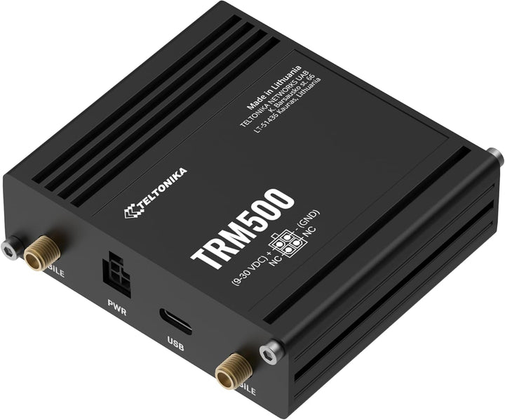Teltonika TRM500 5G Industriemodem, 4G Cat 19, 2G, USB Typ-C, kompakte Grösse und langlebiges Design