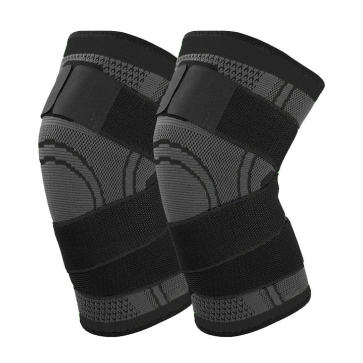 Kniestütze 2 Stück Sport Kniebandage mit Verstellbaren Riemen Männer Damen Knie Sleeve für Knieschme