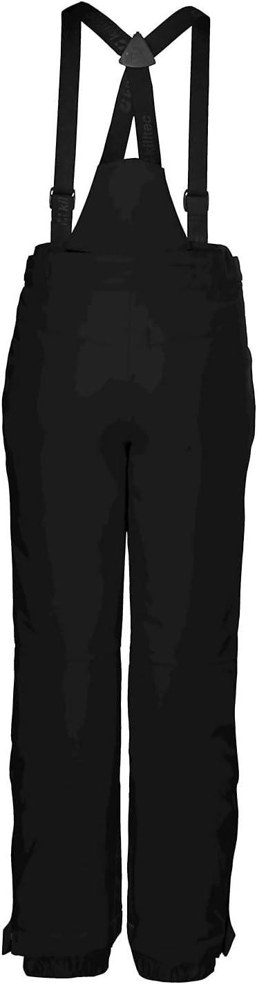 Killtec Mädchen Funktionshose/Skihose mit abzippbaren Latz, Schneefang und Kantenschutz Ksw 77 Grls