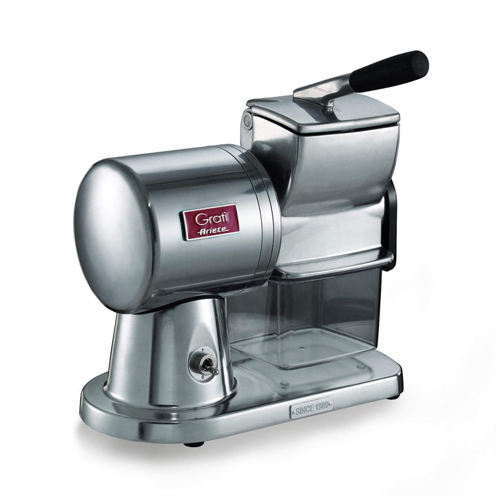 Ariete, 449 Gratì Superior, elektrische Profi-Reibe aus Druckgussaluminium für Käse, Brot, Schokolad