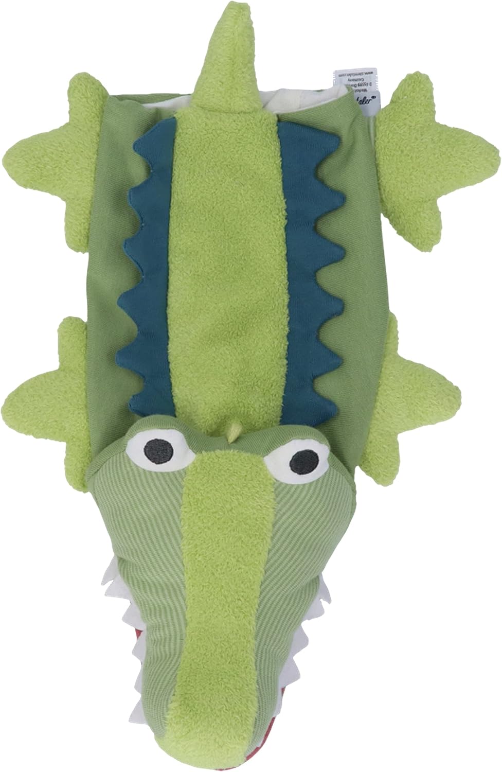 Sterntaler Handpuppe Krokodil Keno - weiches Kinder Spielzeug zum Puppentheater, Erzählen, Kuscheln